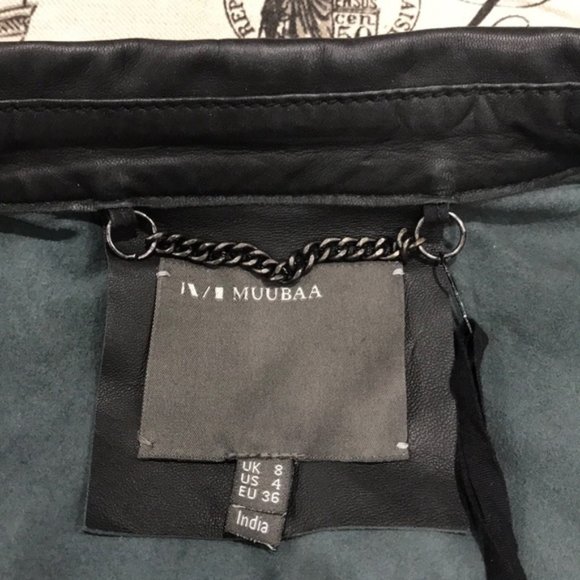 Muubaa Mason Lamb Leather Shirt Jacket - Picture 7 of 9